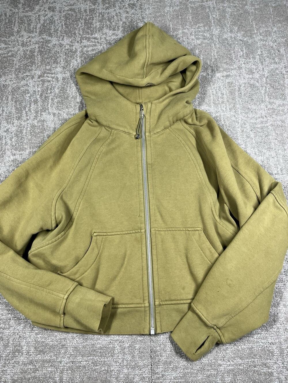 Lululemon Oversized Full Zip Scuba Hoodie Sweatshirt XS/S